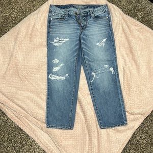 American eagle boycrop size 10